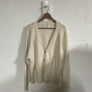 Old Navy Beige Grandpa Cardigan Sz XXL
